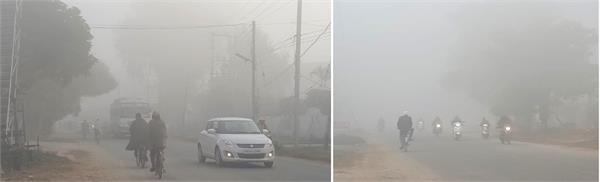 heavy fog due to lack of sighting of the sun god for three days