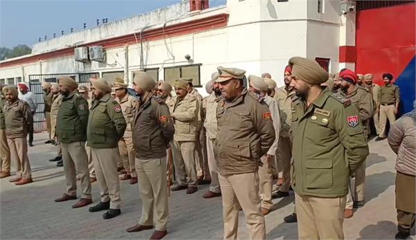 patiala jail  police personnel  search operation
