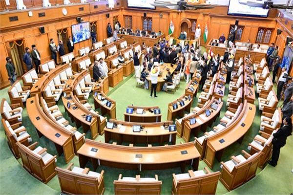 aam aadmi party legislative assembly winter session suspension