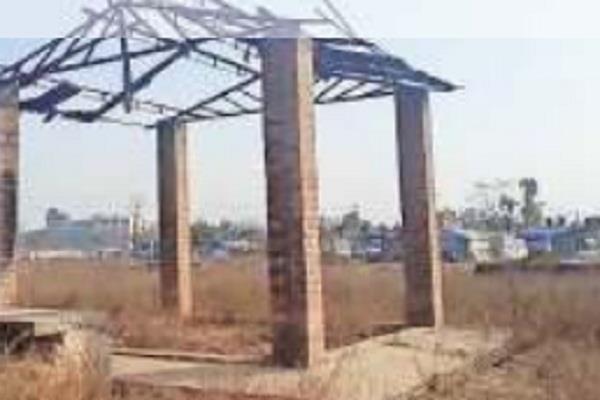 no space was found for cremation in the village crematorium