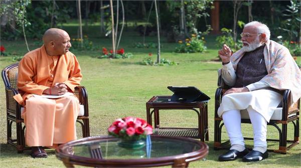 uttar pradesh cm yogi adityanath meets pm modi