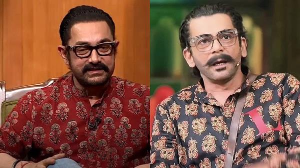 aamir khan productions shared funny video aamir and veer sunil grover