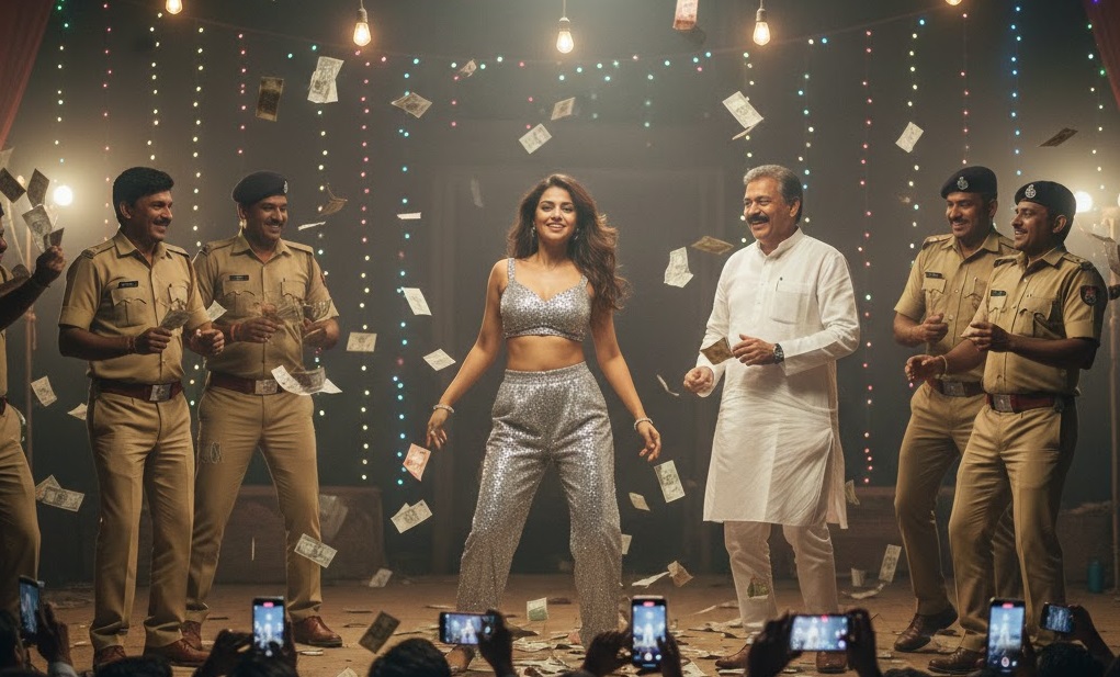 SDM ਸਾਹਮਣੇ ਕੱਪੜੇ ਲਾਹ ਕੇ ਨੱਚੀਆਂ ਡਾਂਸਰਾਂ, ਅਫਸਰਾਂ ਨੇ ਵਰ੍ਹਾਏ ਨੋਟ, ਉਰਮਾਲ ਪਿੰਡ ''ਚ ਹੋਇਆ ਅਸ਼ਲੀਲ ਡਾਂਸ