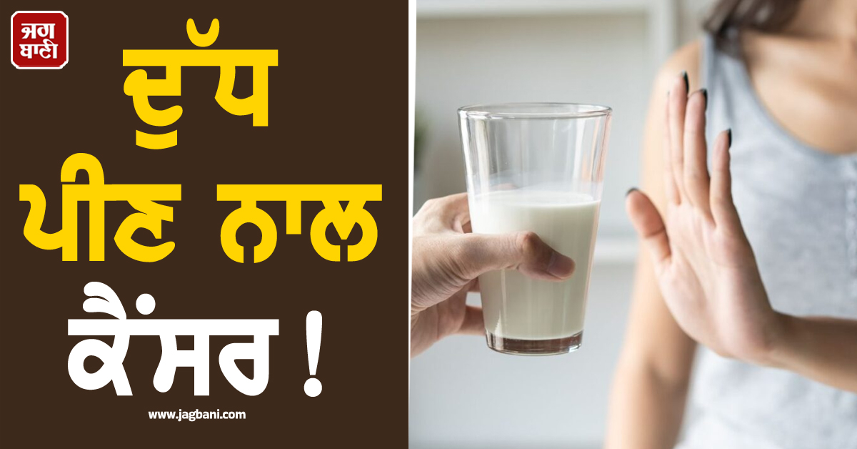 ਦੁੱਧ ਪੀਣ ਨਾਲ ਕੈਂਸਰ ! ਮੂੰਹ ਮੋੜਨ ਲੱਗੇ ਲੋਕ, ਡਾਕਟਰ ਵੀ...