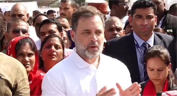 rahul gandhi  s big attack on the government