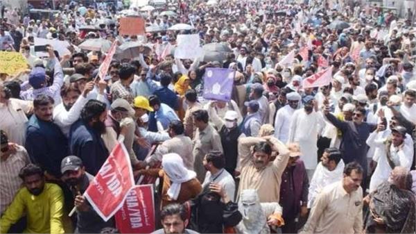 pakistan  balochistan govt suspends 38 teachers protests