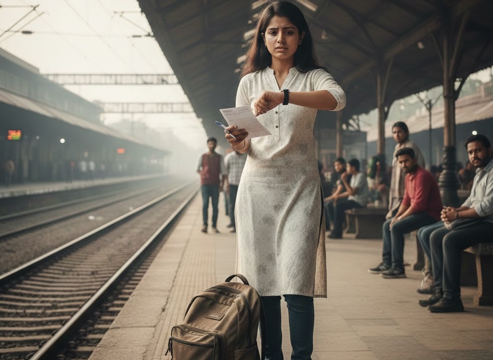 ਪੇਪਰ ਤੋਂ ਪਹਿਲਾਂ ਲੇਟ ਹੋ ਗਈ ਟਰੇਨ, ਕੁੜੀ ਨੂੰ 9 ਲੱਖ 10 ਹਜ਼ਾਰ ਰੁਪਏ ਭਰੇਗਾ ਰੇਲਵੇ