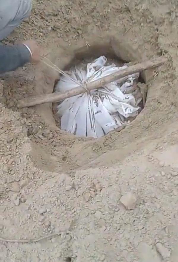 bhaini mian khan police and excise department seize 4 000 kg of lahan