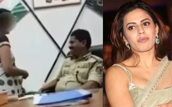actress dgp father viral video