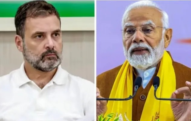 ਟਰੰਪ ਨੇ ਟਿੱਪਣੀਆਂ ਨੂੰ ਲੈ ਕੇ ਰਾਹੁਲ ਦਾ PM ਮੋਦੀ ''ਤੇ ਤੰਜ਼ : ''''ਫਰਕ ਸਮਝੋ ਸਰ ਜੀ''''