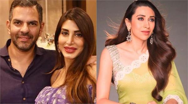 sanjay kapoor  s mother opens a front karisma kapoor and children