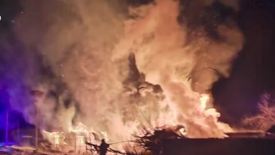 ਰੂਸ ਨੇ ਯੂਕਰੇਨ ਦੇ 6 ਸੂਬਿਆਂ ''ਚ ਮਚਾਈ ਤਬਾਹੀ! ਇਕੋ ਰਾਤ ''ਚ ਦਾਗੇ 200 ਤੋਂ ਵੱਧ ਡਰੋਨ