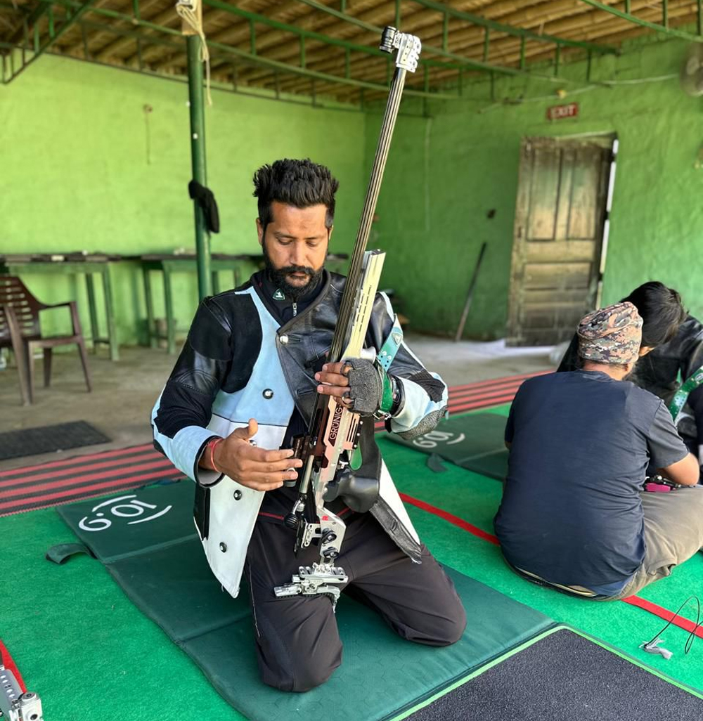 ਮਲੋਟ ਦੇ ਪਿੰਡ ਸ਼ਾਮ ਖੇੜਾ ਦੇ ਨੌਜਵਾਨ ਕੁਲਬੀਰ ਸੰਧੂ ਵਲੋਂ ਨੈਸ਼ਨਲ ਸ਼ੂਟਿੰਗ ਕੁਆਲੀਫਾਈ