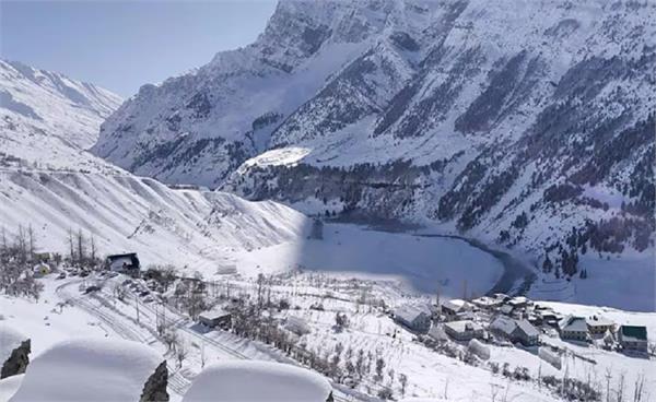 lahaul spiti  snowfall  alert