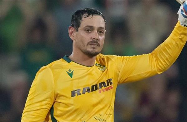 quinton de kock hits century before world cup