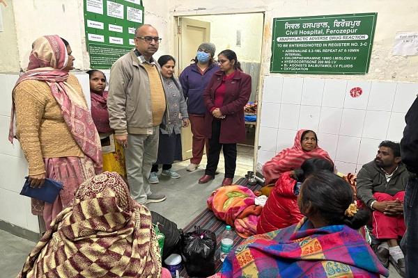 civil surgeon inspected the civil hospital