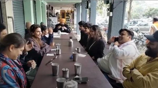 actor kiku sharda reached amritsar