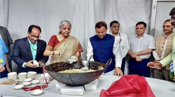 budget 2026  halwa ceremony  nirmala sitharaman