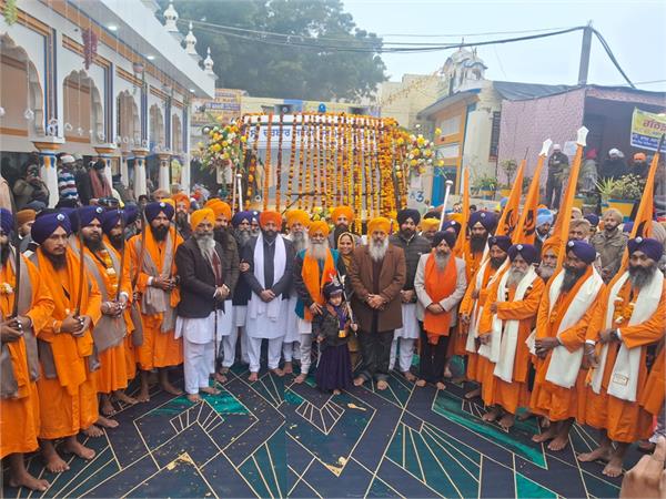 nagar kirtan  maghi mela  finished