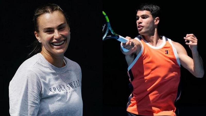 ਆਸਟ੍ਰੇਲੀਅਨ ਓਪਨ:  ਨੰਬਰ-1 ਖਿਡਾਰੀ ਅਲਕਾਰਾਜ਼ ਅਤੇ ਸਬਾਲੇਂਕਾ ਕੁਆਰਟਰ ਫਾਈਨਲ ਵਿੱਚ ਪੁੱਜੇ