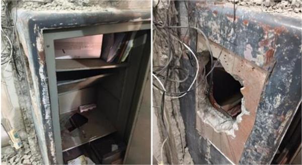 rs 28 lakh stolen from hisar bank