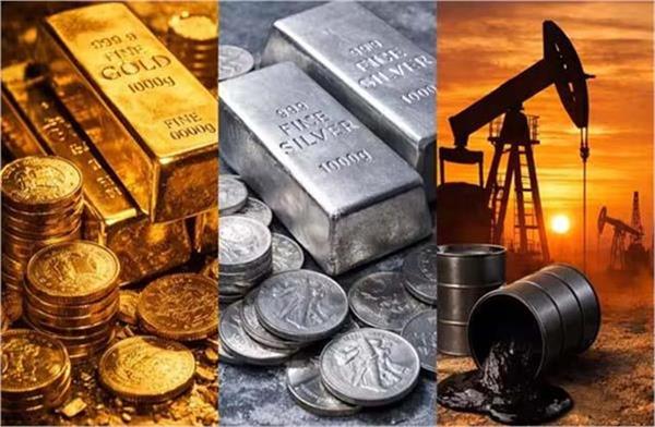 gold  silver and crude oil can give a big shock