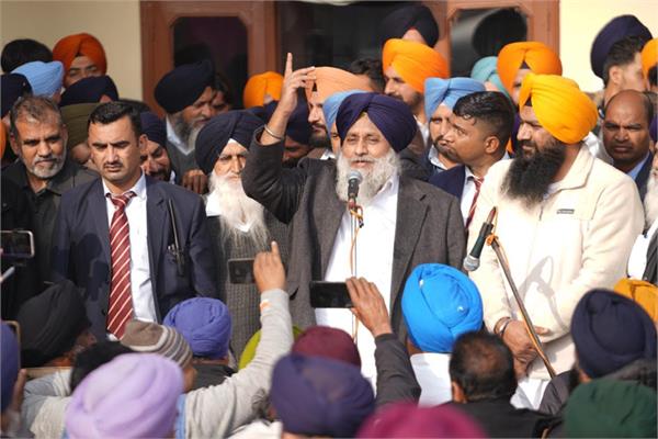 sukhbir singh badal  punjab  law and order