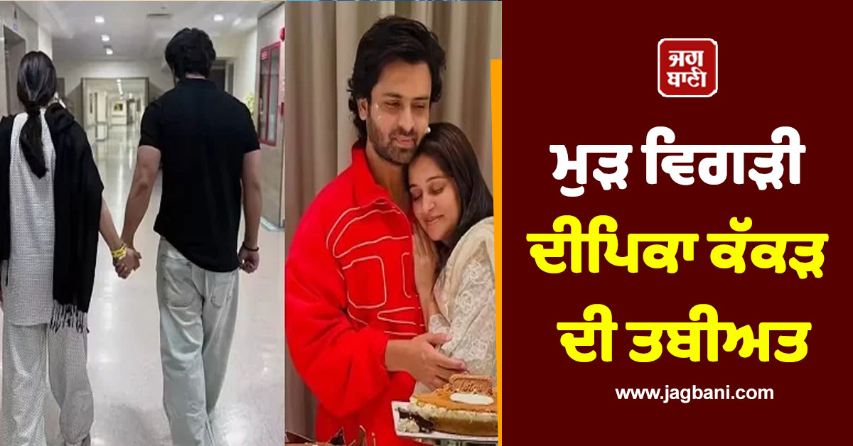 ਮੁੜ ਵਿਗੜੀ ਦੀਪਿਕਾ ਕੱਕੜ ਦੀ ਤਬੀਅਤ; ਛਲਕਿਆ ਪਤੀ ਸ਼ੋਏਬ ਇਬਰਾਹਿਮ ਦਾ ਦਰਦ