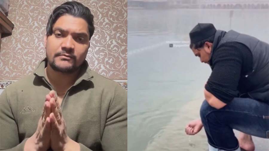 ਸ੍ਰੀ ਦਰਬਾਰ ਸਾਹਿਬ ਦੇ ਸਰੋਵਰ ''ਚ ਕੁਰਲੀ ਕਰਨ ਵਾਲੇ ਸ਼ਖ਼ਸ ਦੀ ਅਦਾਲਤ ''ਚ ਪੇਸ਼ੀ, ਮਿਲਿਆ 3 ਦਿਨਾਂ ਦਾ ਰਿਮਾਂਡ