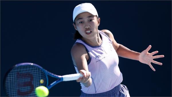 chinese player zhang shuai knocked out in first round