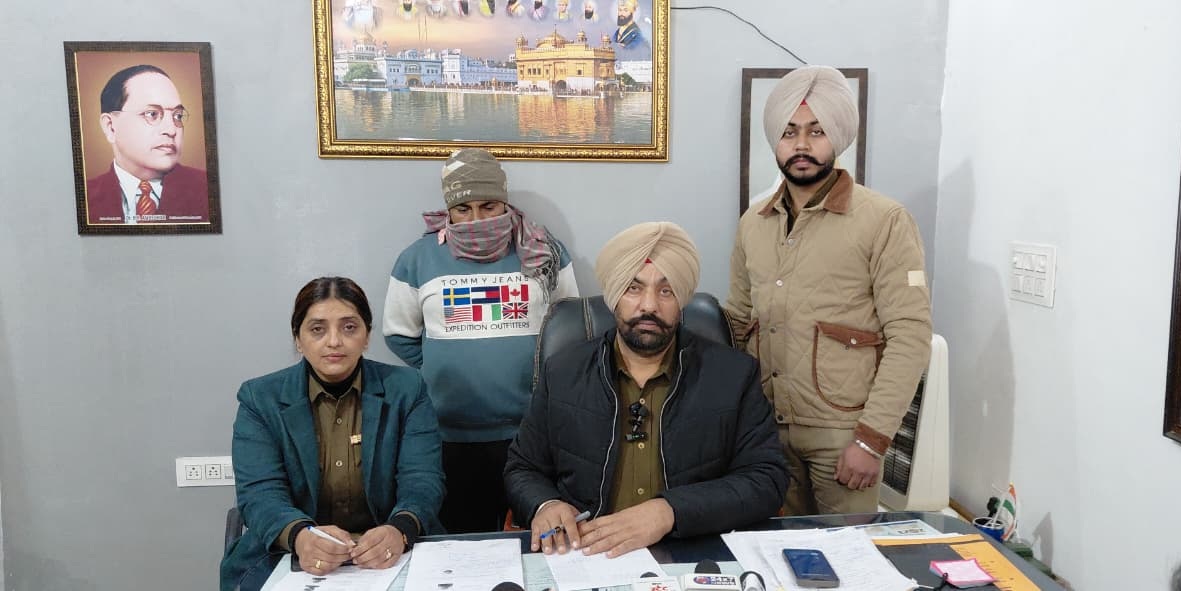 ਪਿੰਡ ਸਹਿਬਾਜ਼ਪੁਰ ਨੇੜਿਓਂ ਹੈਰੋਇਨ ਸਣੇ ਵਿਅਕਤੀ ਗ੍ਰਿਫ਼ਤਾਰ