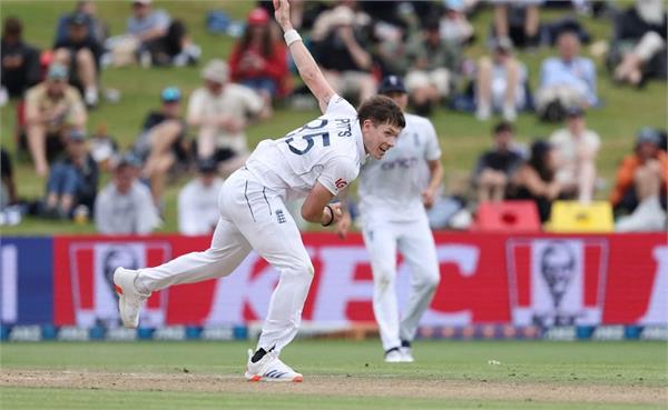 matthew potts to play his first ashes test