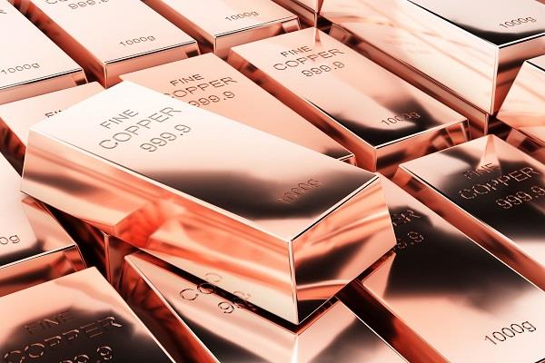 copper prices suddenly fell sharply  the biggest fall