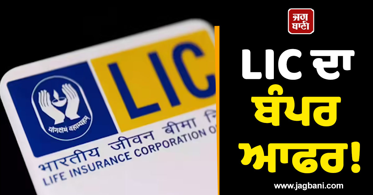 LIC ਦਾ ਬੰਪਰ ਆਫਰ! ਬੰਦ ਪਾਲਿਸੀਆਂ ਮੁੜ ਹੋਣਗੀਆਂ ਚਾਲੂ, ਪੜ੍ਹੋ ਪੂਰੀ ਖ਼ਬਰ