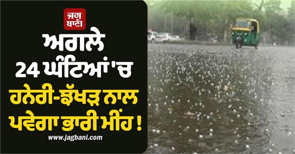 there will be heavy rain due to thunderstorm in the next 24 hours