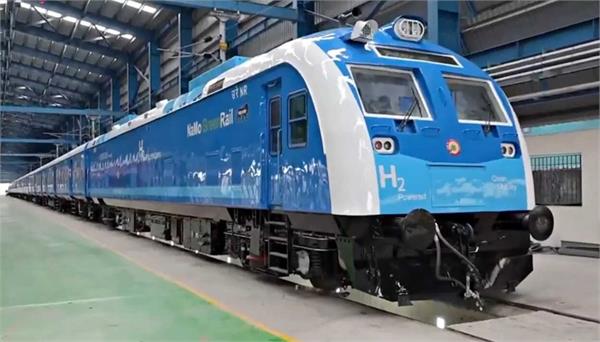 india first hydrogen train