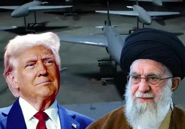 iran us warships iran 1000 drones ready trump threat