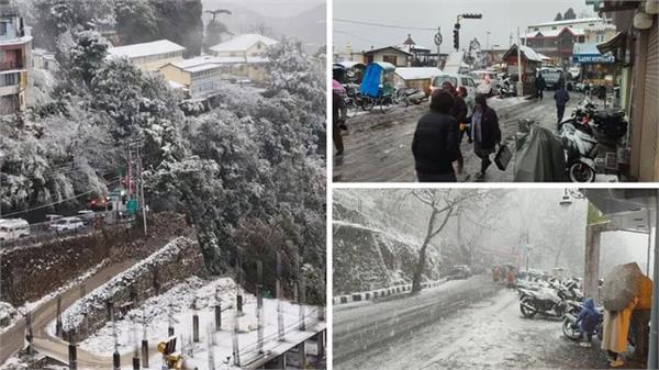 uttarakhand weather today white blanket