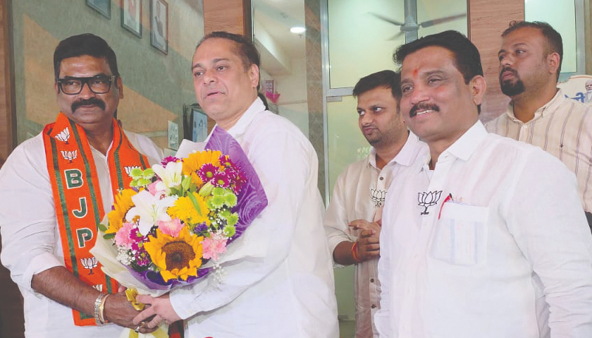 ਨਾਰਾਜ਼ ਮਨਸੇ ਆਗੂ ਸੰਤੋਸ਼ ਧੂਰੀ ਭਾਜਪਾ ’ਚ ਸ਼ਾਮਲ