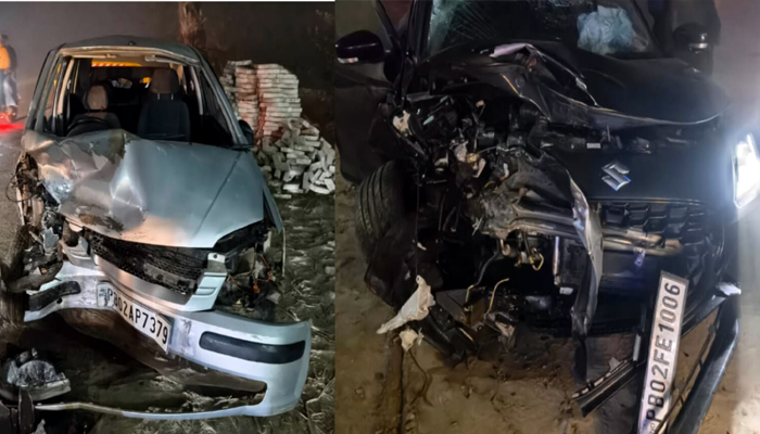 ਧੁੰਦ ਕਾਰਨ ਸੜਕ ਹਾਦਸੇ ''ਚ ਇੱਕ ਦੀ ਮੌਤ ਚਾਰ ਜ਼ਖਮੀ