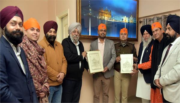 takhat sri patna sahib committee honours administrative officers
