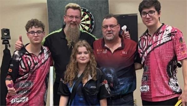 family from bc and newfoundland is trying to develop darts as a sport