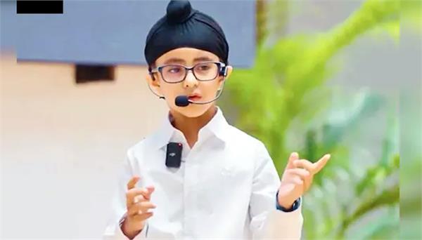 8 year old ranveer makes headlines during ai summit in delhi