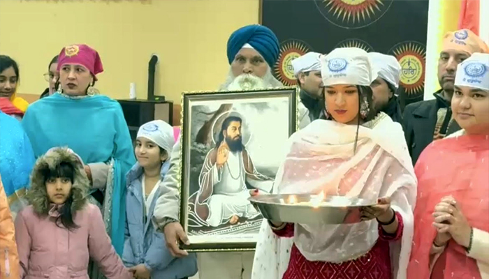 ਇਟਲੀ ਦੇ ਗੁਰਦੁਆਰਾ ਸਾਹਿਬ ਆਇਆ ਸੰਗਤਾਂ ਦੇ ਹੜ੍ਹ, ਗੂੰਜੇ ਸਤਿਗੁਰੂ ਰਵਿਦਾਸ ਮਹਾਰਾਜ ਦੇ ਜੈਕਾਰੇ