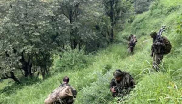 terrorist hideout exposed in natural cave  arms and ammunition recovered