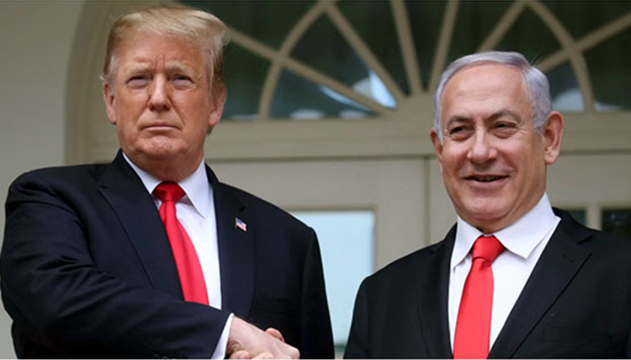 3 ਘੰਟੇ ਚੱਲੀ ਬੈਠਕ ਨੇਤਨਯਾਹੂ ਨਾਲ ਬੈਠਕ, ਟਰੰਪ ਬੋਲੇ- ਈਰਾਨ ਨਾਲ ਜਾਰੀ ਰਹੇਗੀ ਗੱਲਬਾਤ