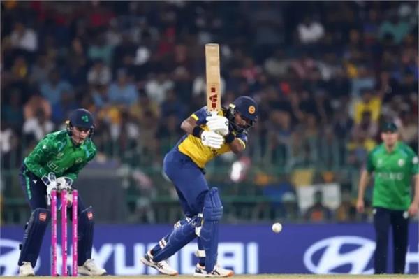 sri lanka won the first match defeated ireland