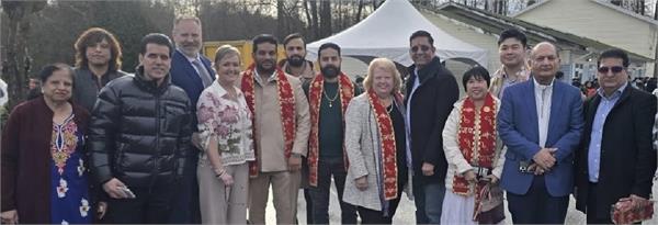 lakshmi narayan temple was filled with joy on the occasion of shivaratri