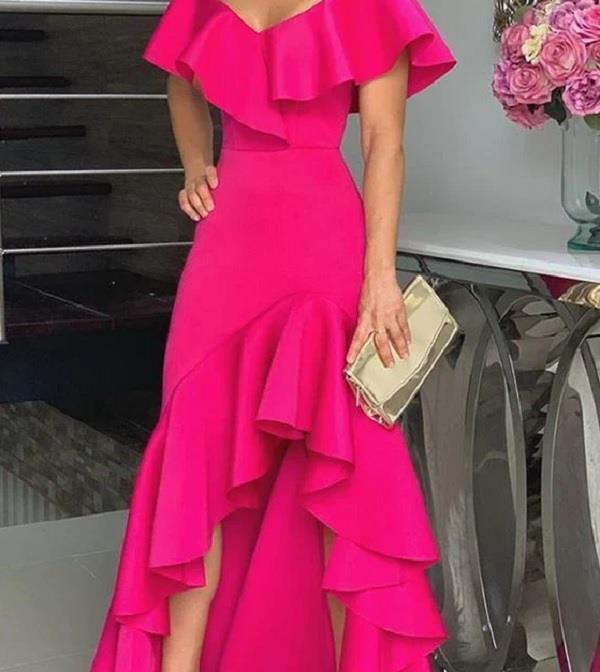 young women  pink dresses  fashion