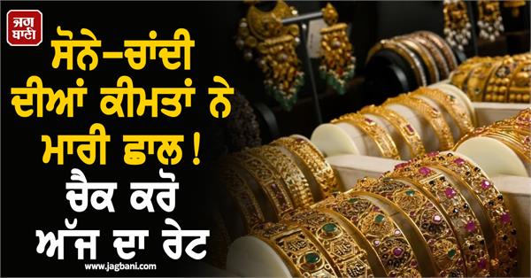 gold silver price today